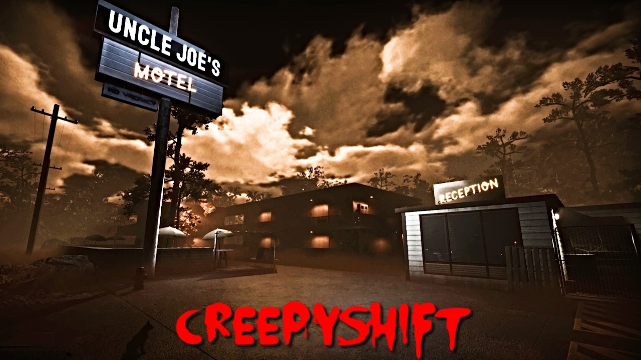 Creepy Shift: Uncle Joe’s Motel - Night Shift at a Remote Motel | Psychological Horror Game