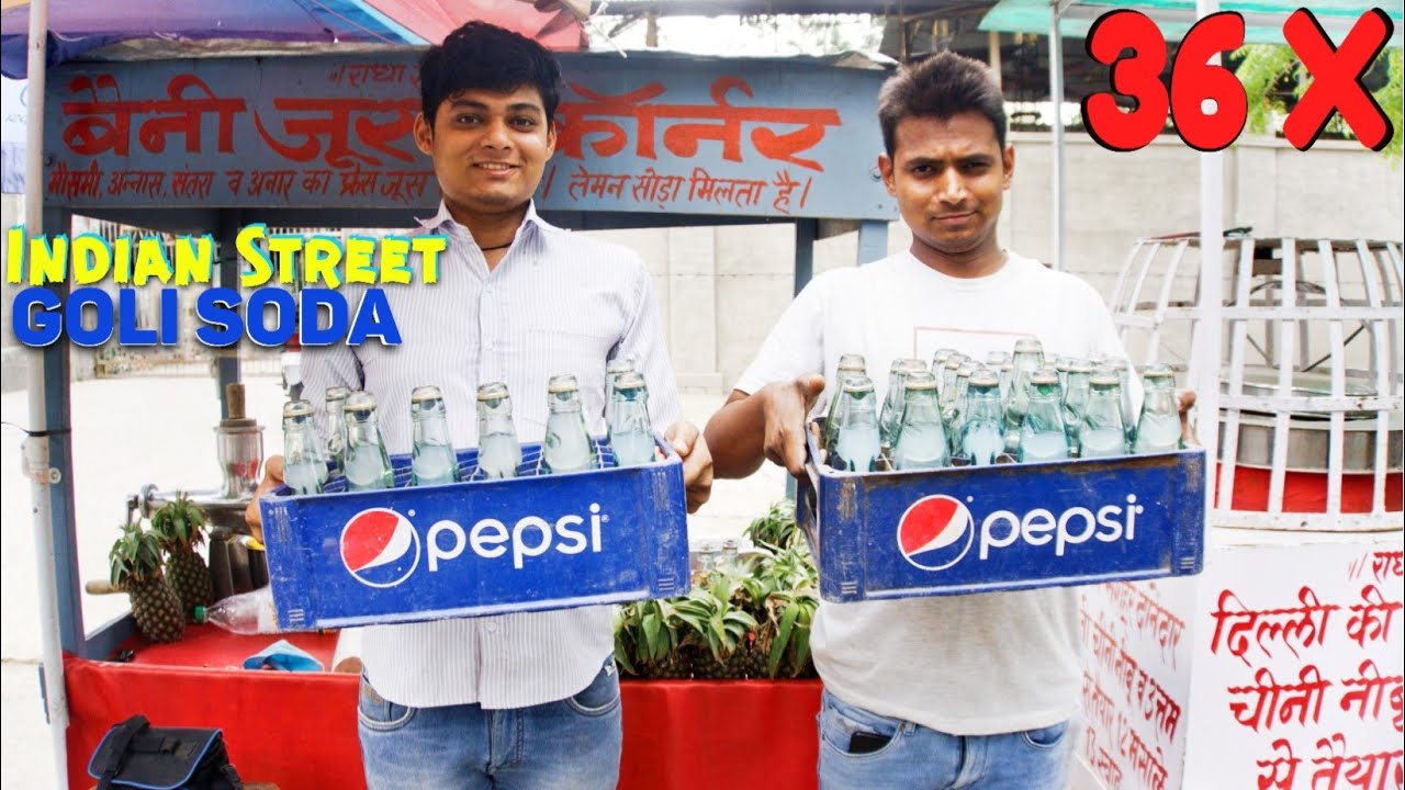 Street Lemon Goli Soda Drinking Challenge | Indian Kancha Lemon Soda Bottel | Indian Street Food