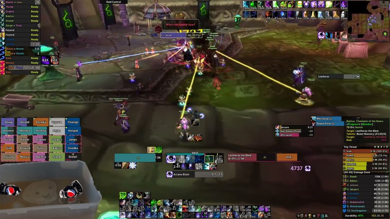 [Progress] SSC Speedrun - 27:00 - World Record - TBC Anniversary