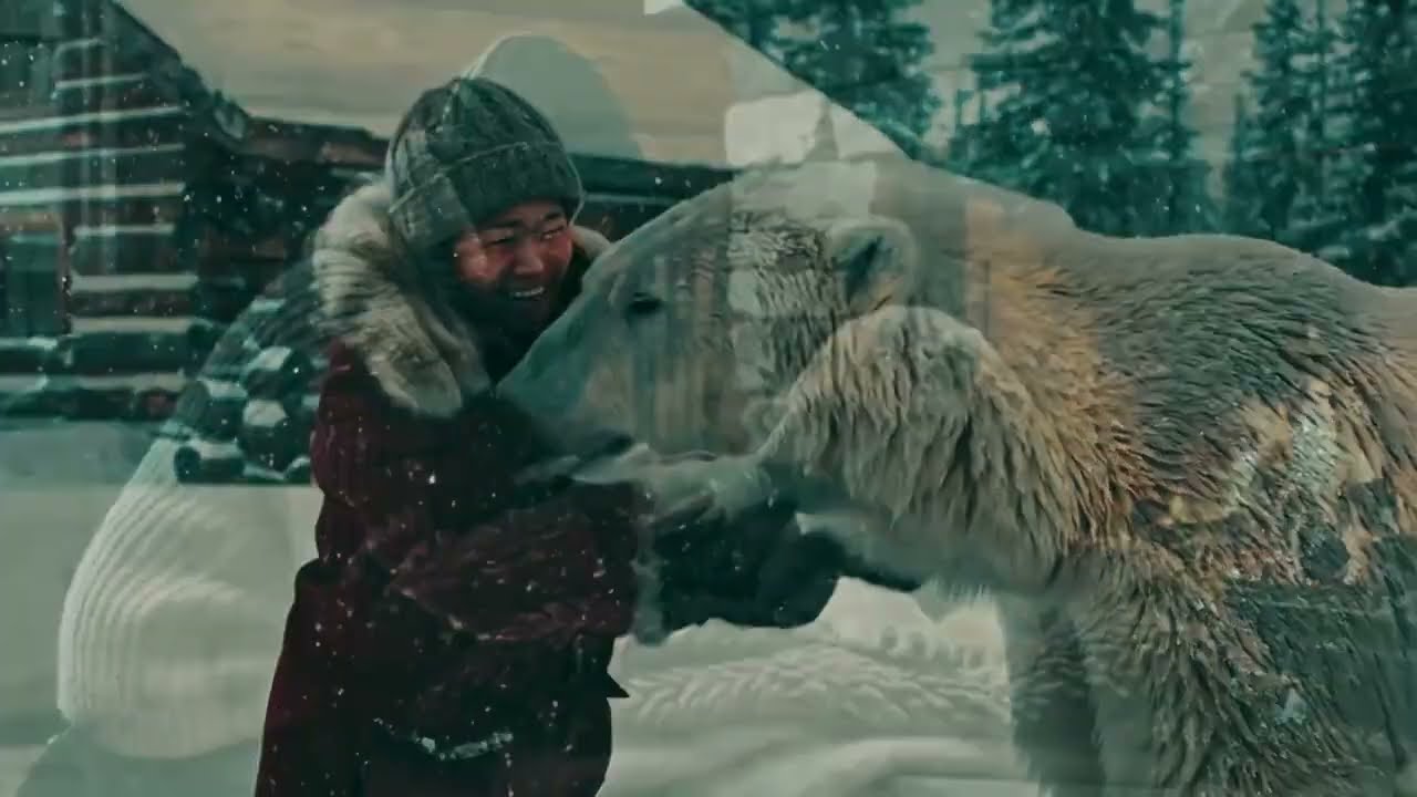 Wild Bear Brings Sick Cub to an 80-Year-Old Woman’s Door | Yakutia at −71°C 🐻❄️