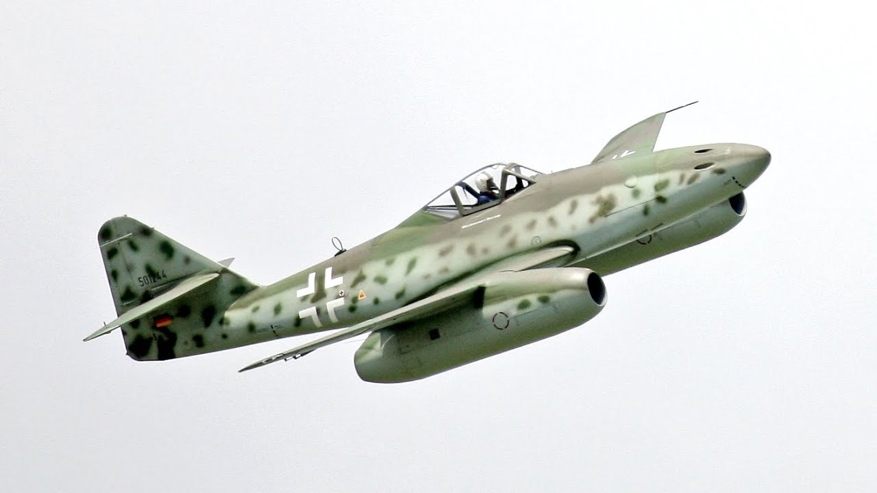 Ранние реактивные самолёты 1-го поколения — Messerschmitt ME262 Schwalbe