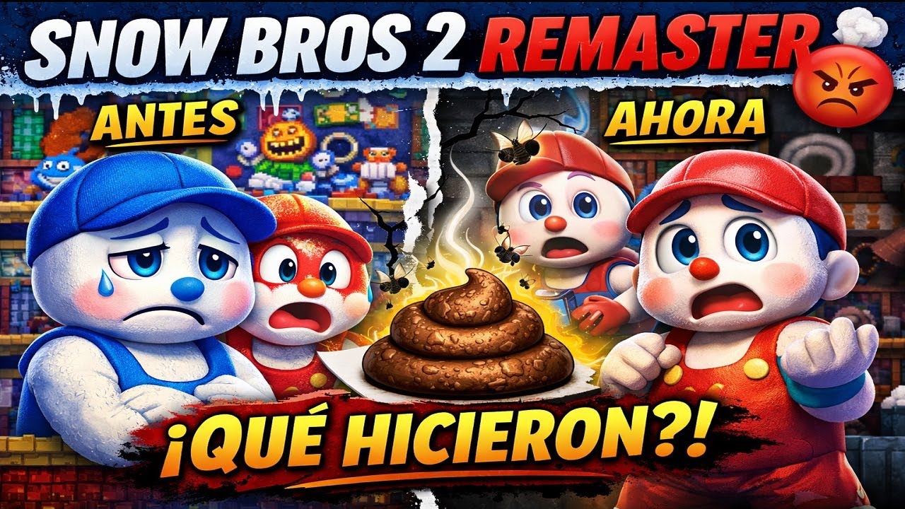 El remaster de Snow Bros 2 es una decepción gigante ❄️😡