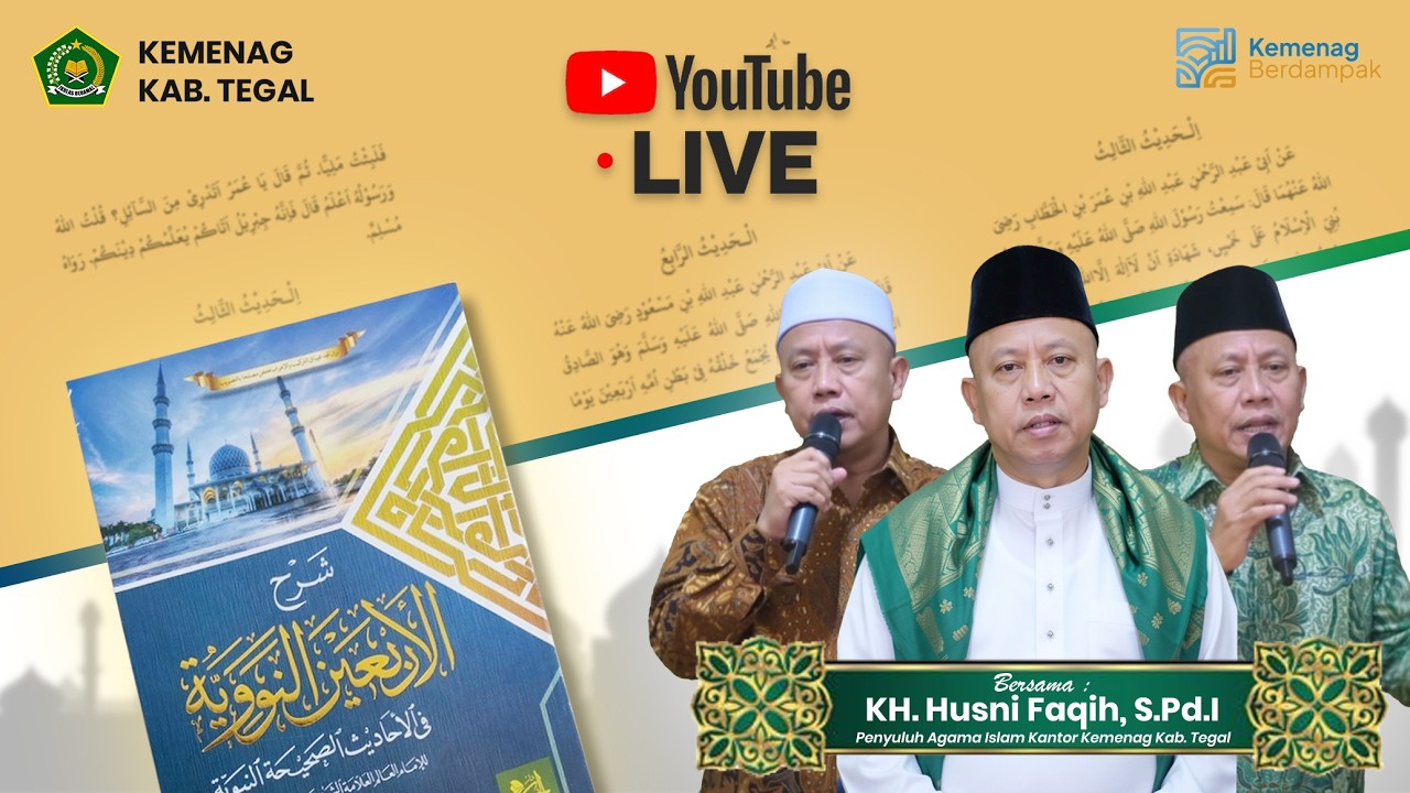 Day 12 Ngaos Kitab Arba'in Nawawi Ramadan 1447 H / 2026 M | Kantor Kemenag Kab. Tegal