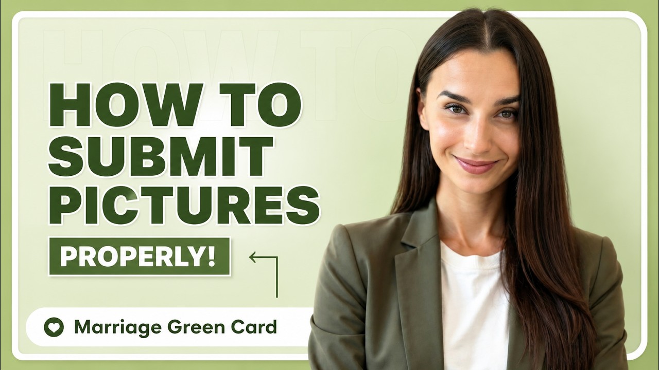 HOW TO Send Photos to the USCIS in Marriage Green Card Case
