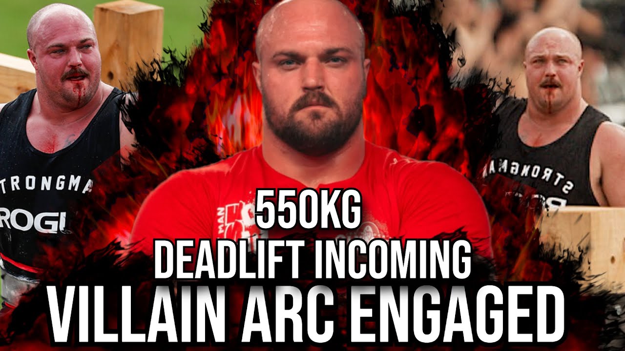 2025 World's Strongest Man I Max 18 Inch Deadlift Training