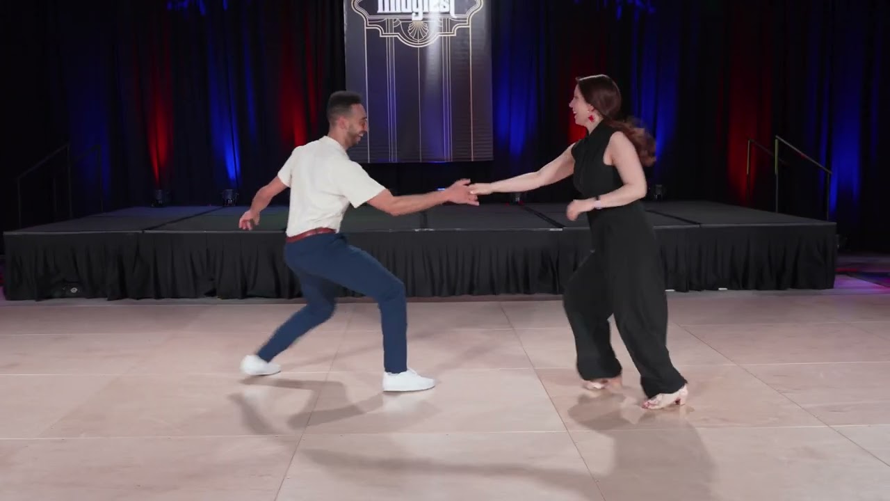 Lindyfest 2025: Invitational Lindy Draw - Naomi & AJ