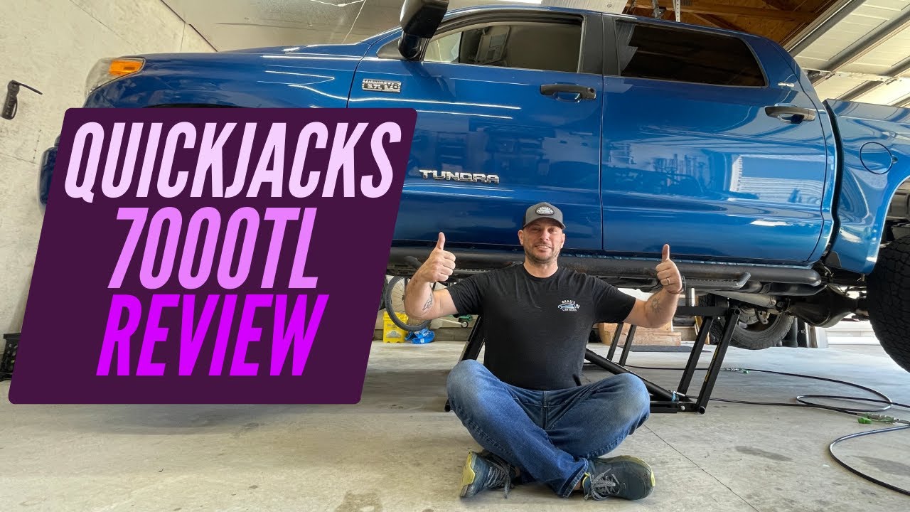QuickJack 7000TL Review - Lifting My 2016 Toyota Tundra
