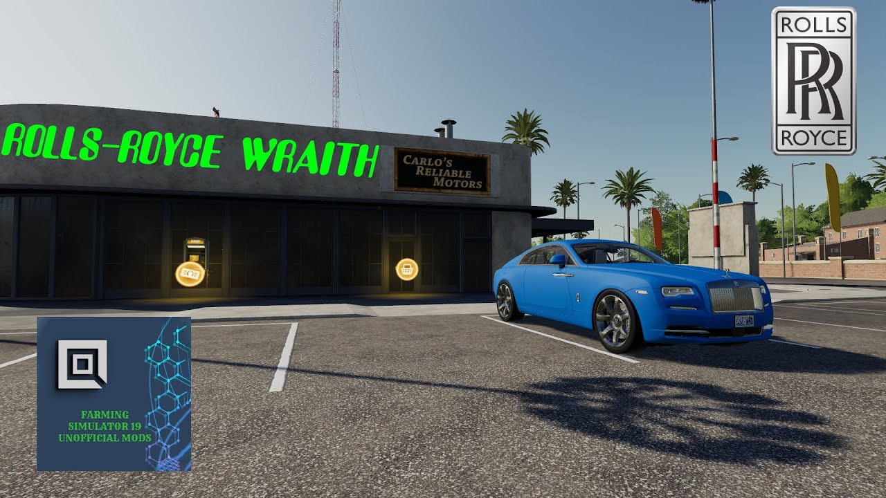 Farming Simulator 19 | Rolls Royce Wraith | MOD PC |