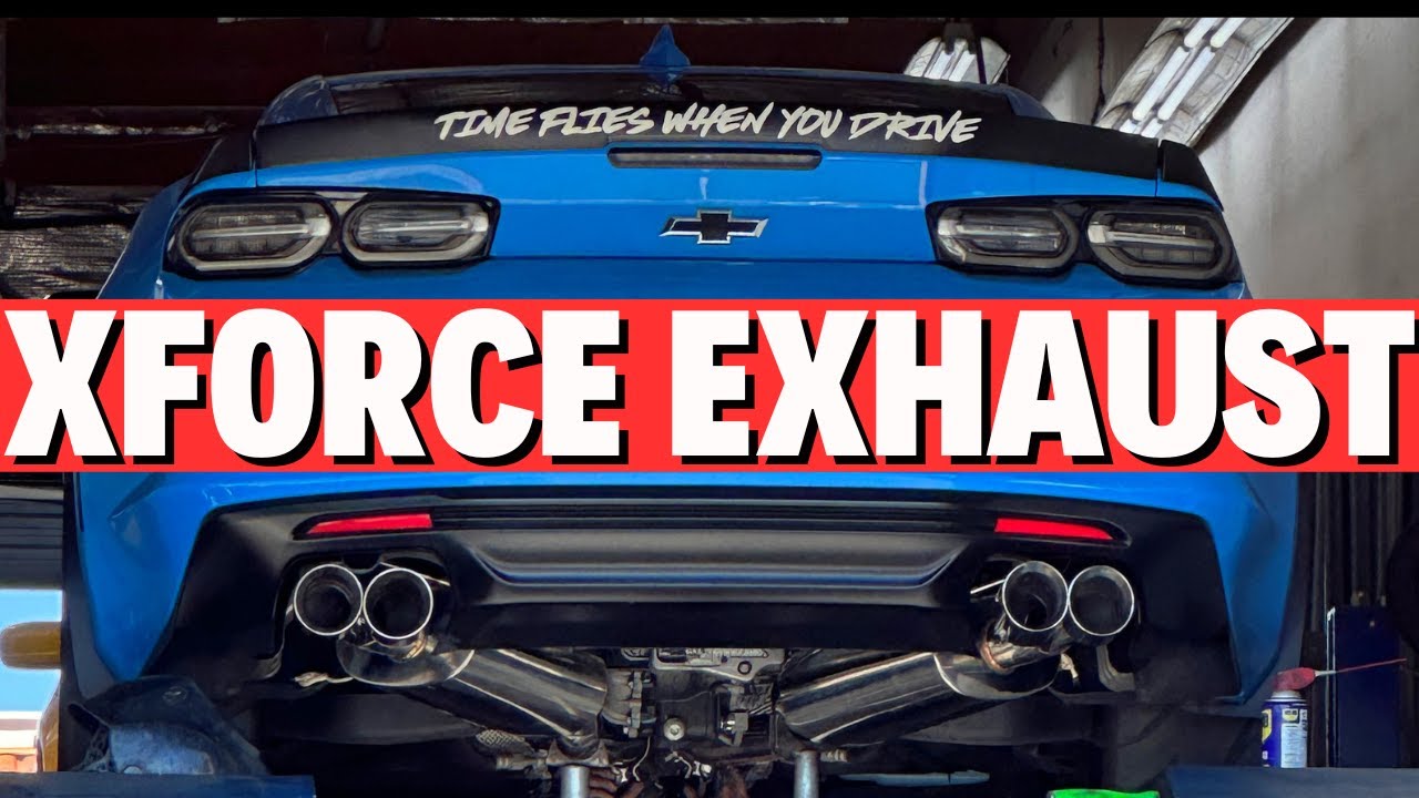 6th Gen Camaro SS 1LE Gets XForce Varex Catback Exhaust