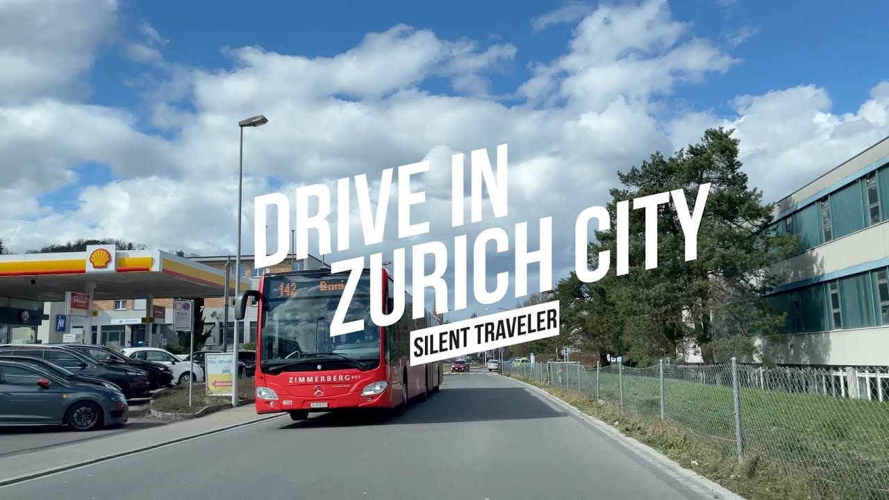 🇨🇭Drive In Switzerland🇨🇭Sunny Sky To Dark Sky 😍 Climate Change 😍 Zurich City