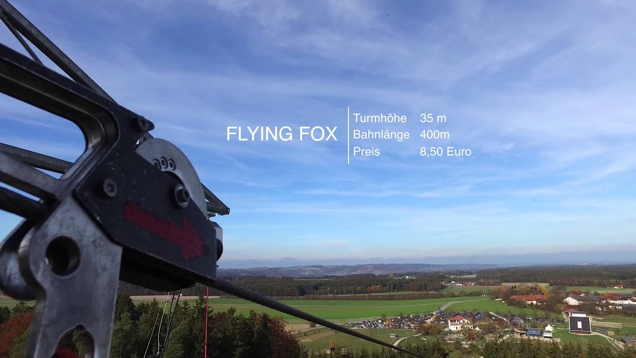 Flying Fox Wildpark Oberreith (DJI OSMO)