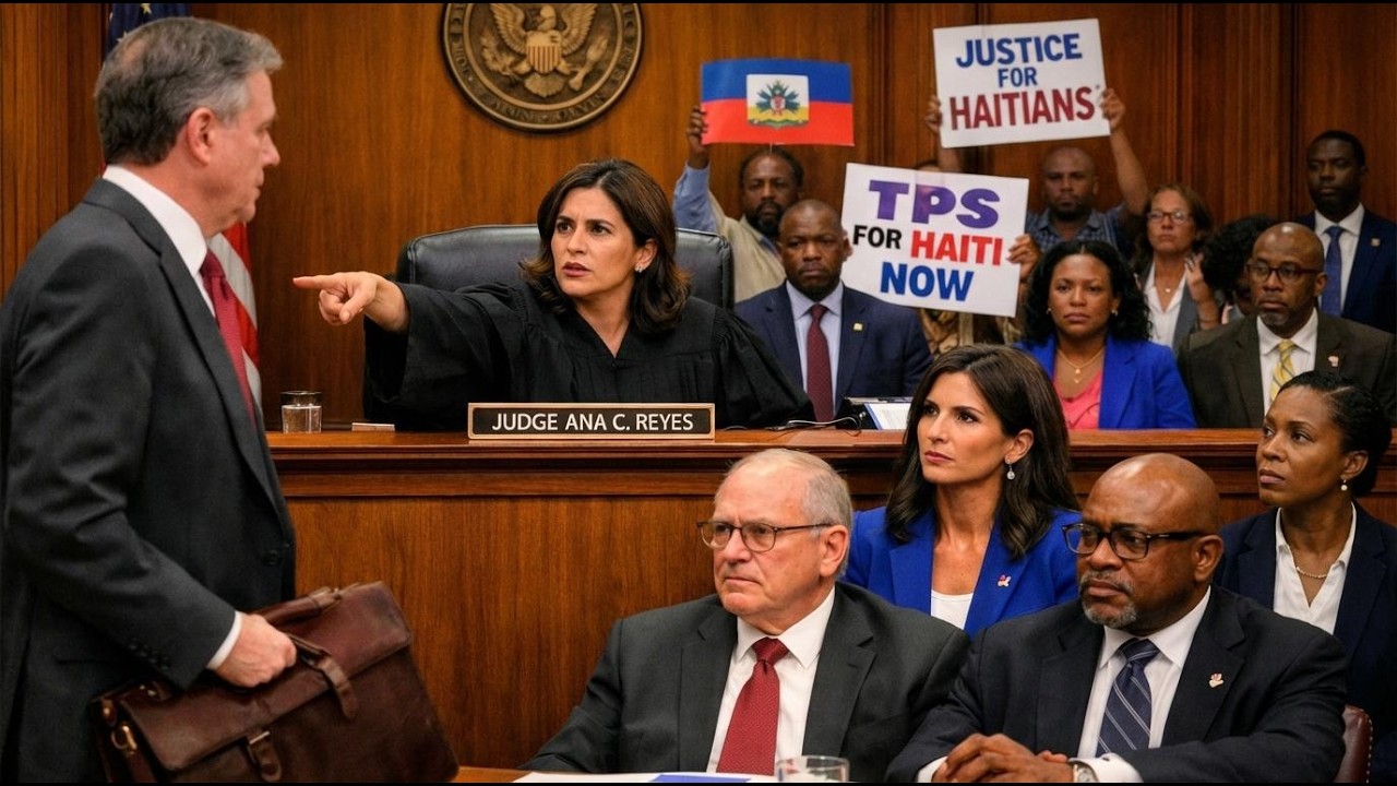 NOUVÈL LA TONBE! TPS Ayiti 🇭🇹: Jij Ana Reyes Mete Avoka Trump yo An Gwo Difikilte!