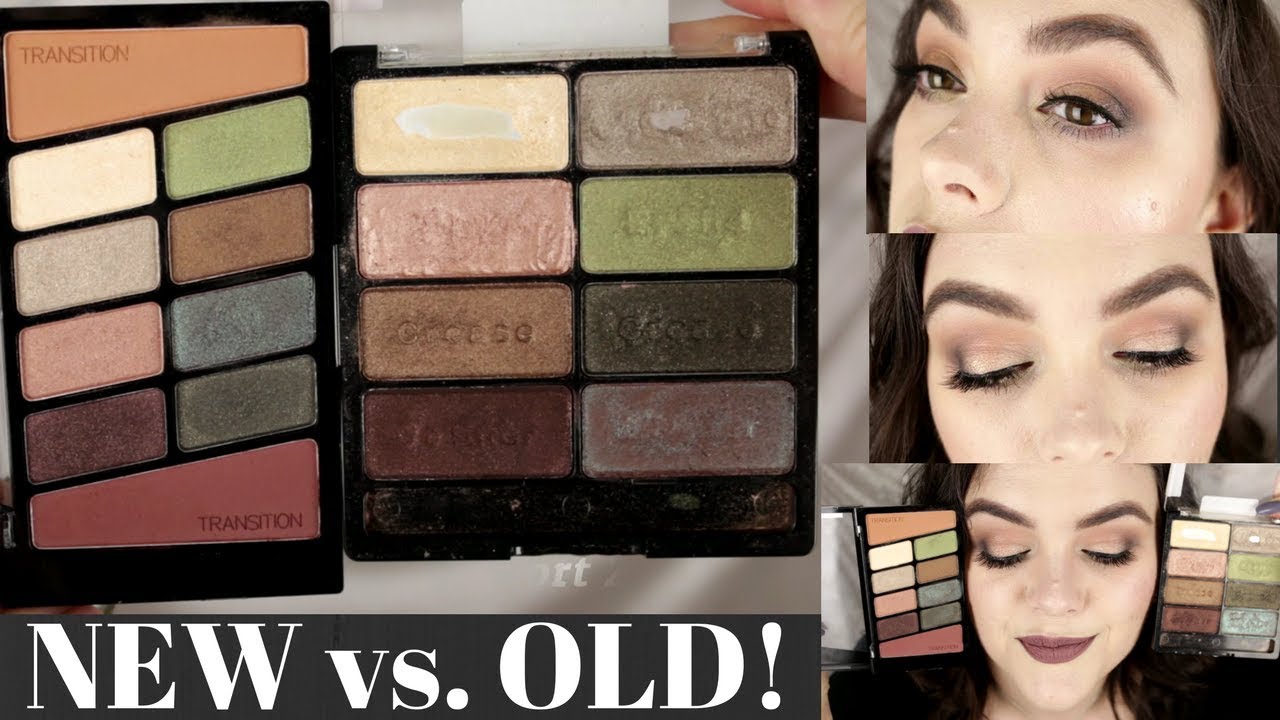 NEW WET N WILD Comfort Zone Palette NEW vs OLD!