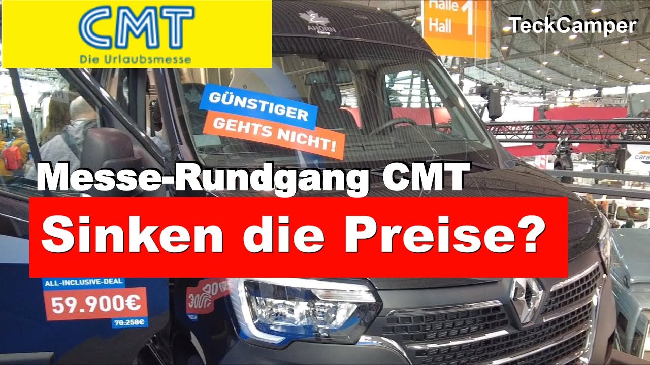 CMT 2025 Preiskampf - Sinken die Preise? E-Camper und 4x4 Hype