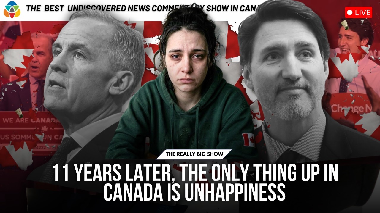 11 years later, the only thing up in Canada is unhappiness
