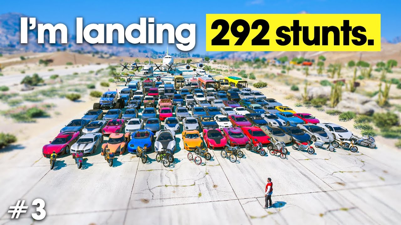1 Stunt With Every Vehicle In GTA 5 #3