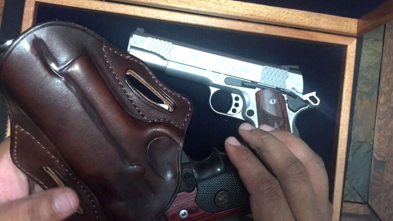 Smith & Wesson 1911 E Series Engraved 45 auto S&W