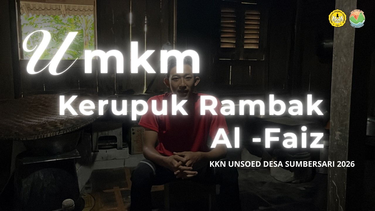 UMKM KERUPUK RAMBAK AL-FAIZ DESA SUMBERSARI