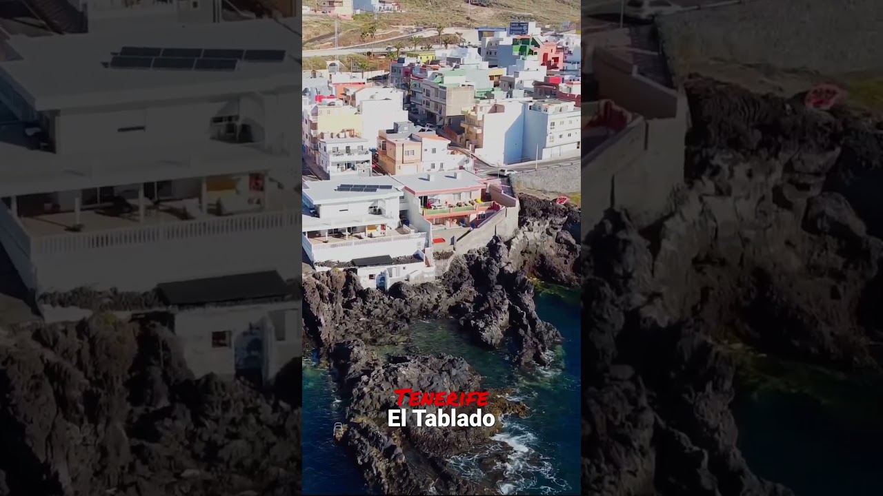 Tenerife - El Tablado 🪨🌊                    #canaritainfo #tenerife #ocean