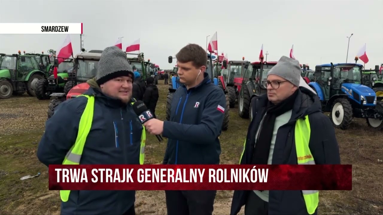 Protest rolników 🚜 | Jesteśmy wszędzie tam gdzie dzieją się najważniejsze wydarzenia