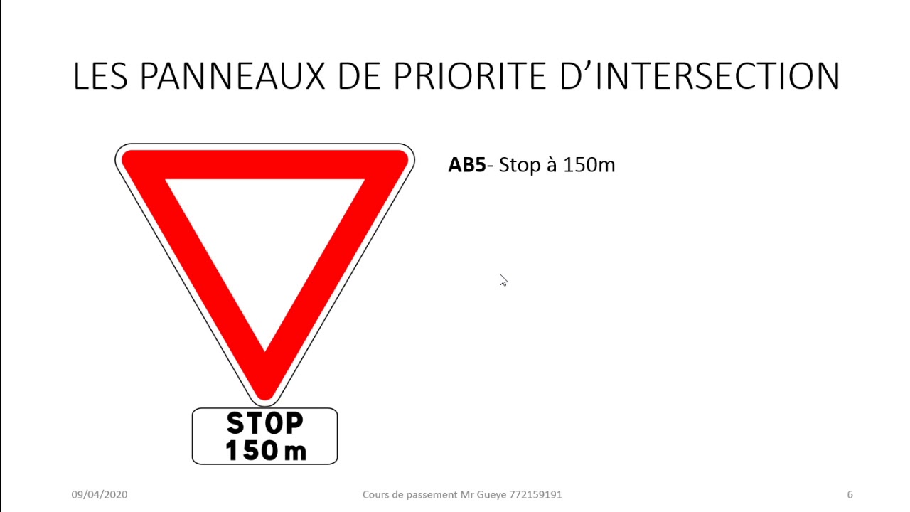 COURS A DISTANCE 6 - AUTO ECOLE EXPRESS