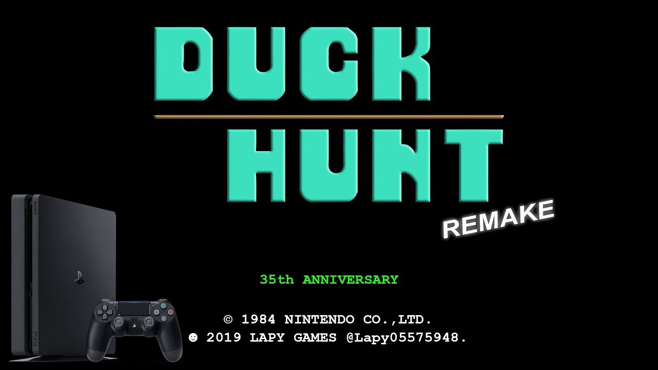 Duck Hunt Remake for PS4 (HomeBrew by Lapy)