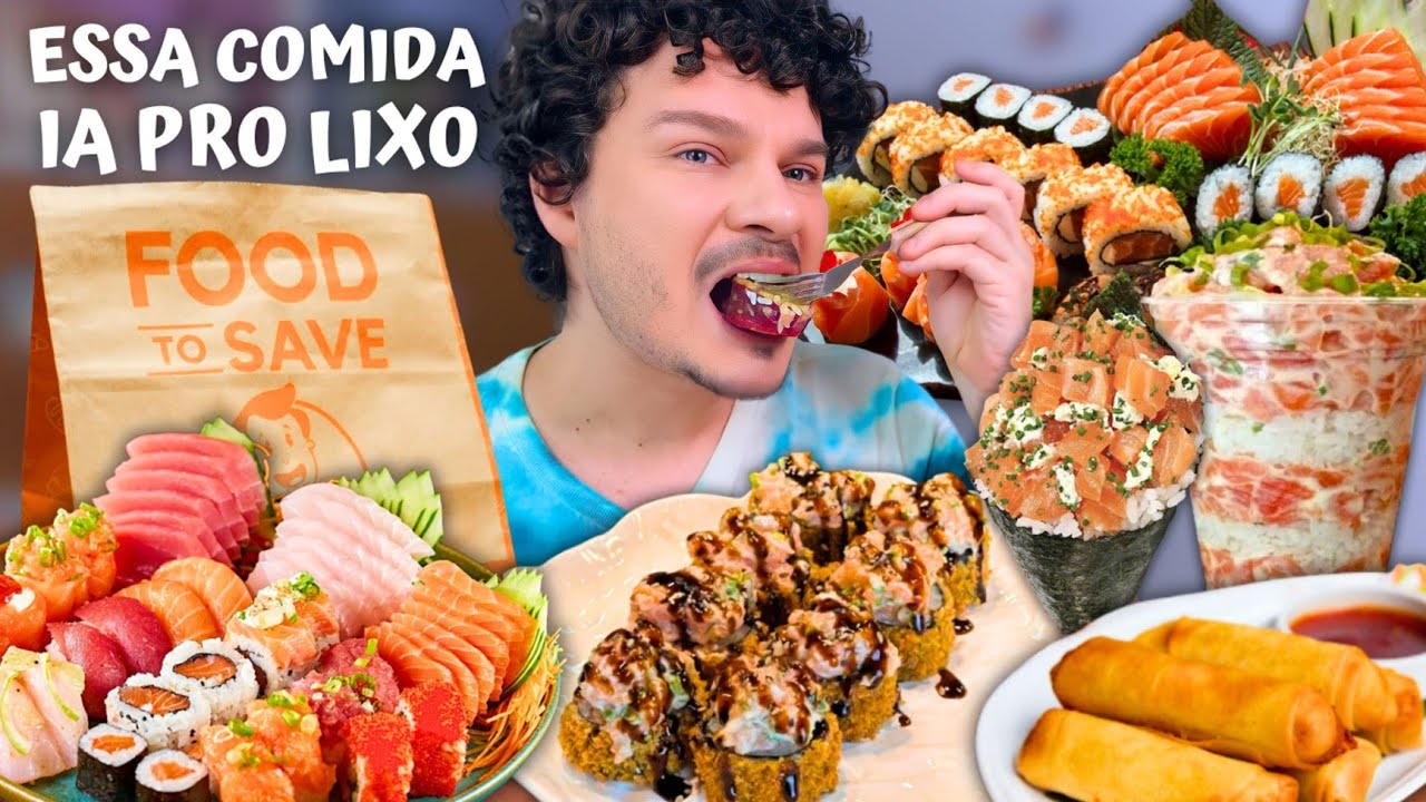 COMIDA JAPONESA DO FOOD TO SAVE - Vale a pena?