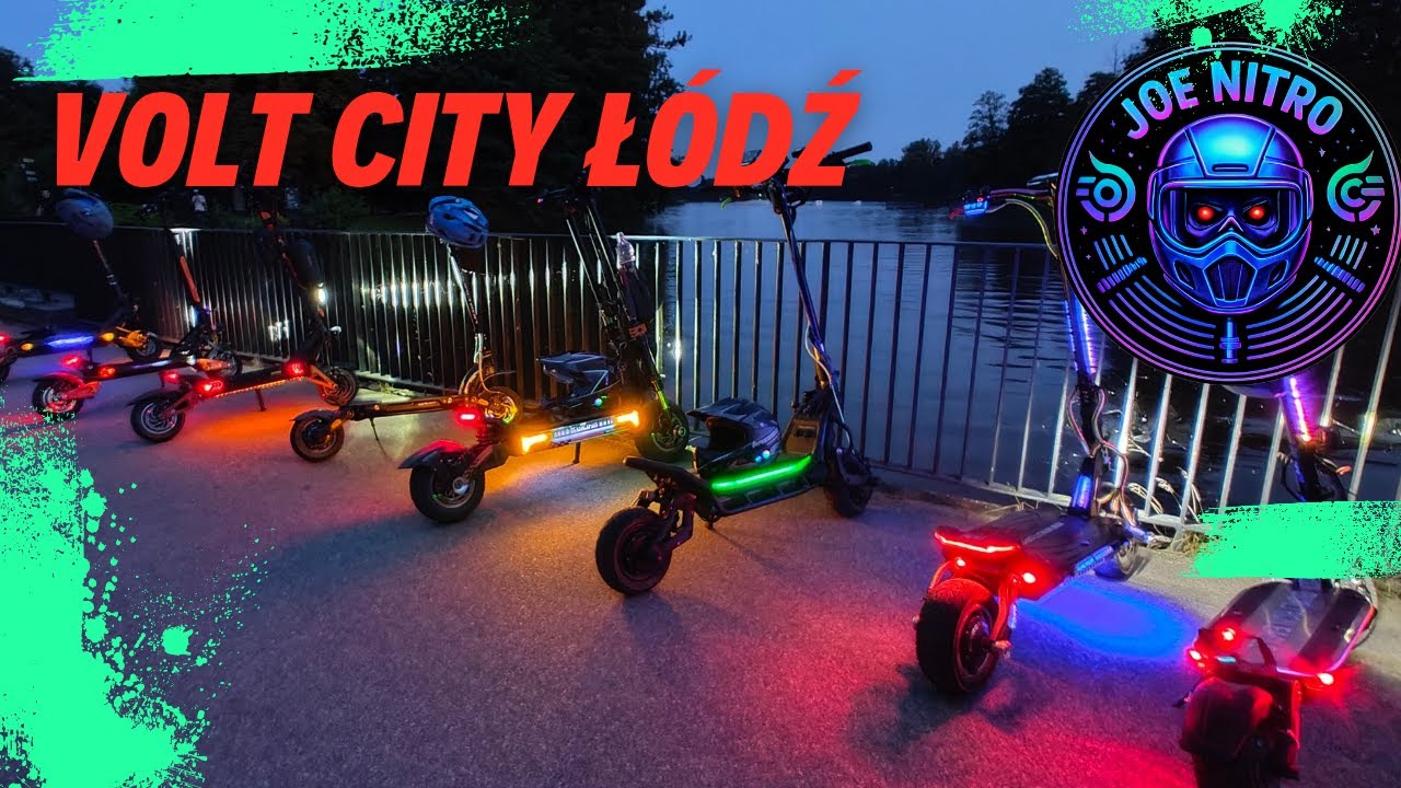 Volt City Łódź #3 zlot hulajnóg elektrycznych