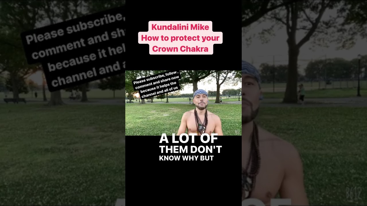 How to protect your Crown Chakra 🧘&zwj;♂️Please subscribe, follow , comment and Share #yoga #kundalini