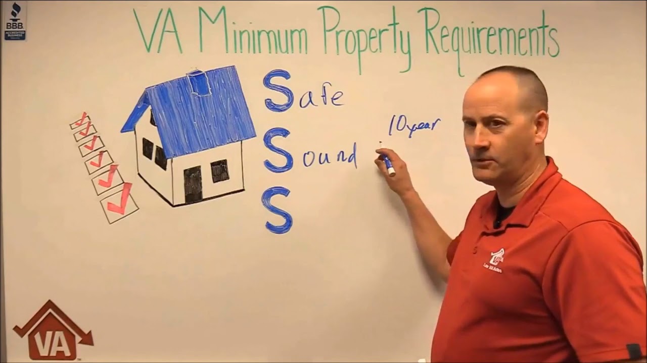 The VA's minimum property requirements (MPRs)