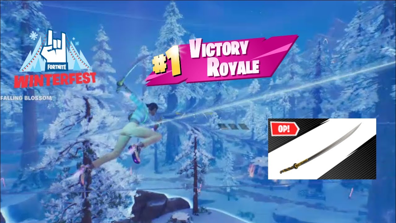 PS5 Fortnite ZeroBuild VR C07S01 Winterfest