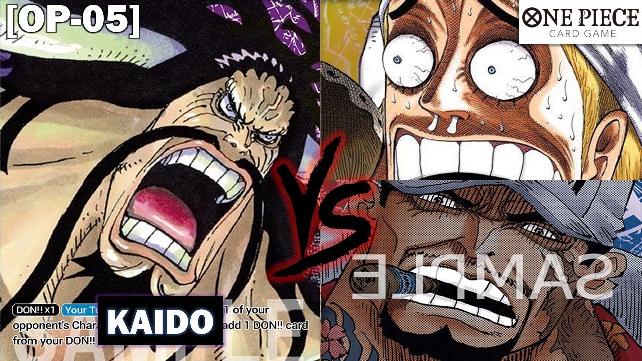 [OP05] UPDATED BP KAIDO VS ENEL & PLUFFY - Gameplay - OPCG