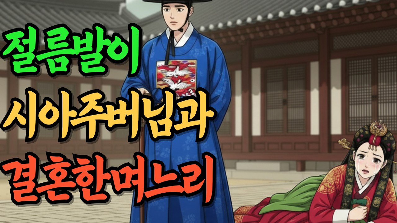 절름발이 시아주버님과 결혼한 바보며느리설이