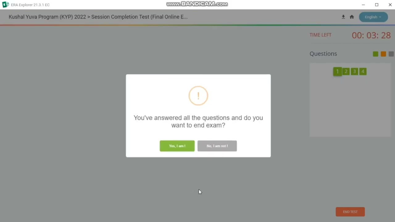 🇮🇳 SESSION 53 BS CIT 27 END TEST🙏 #kyp #endtest #clicker😊#doityourself  #kypcomputercourse💚#shorts