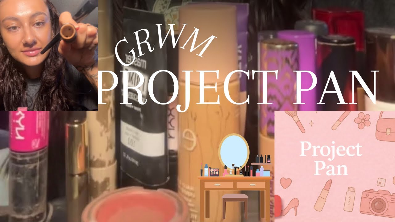 Full face of makeup- project pan products only💄✨