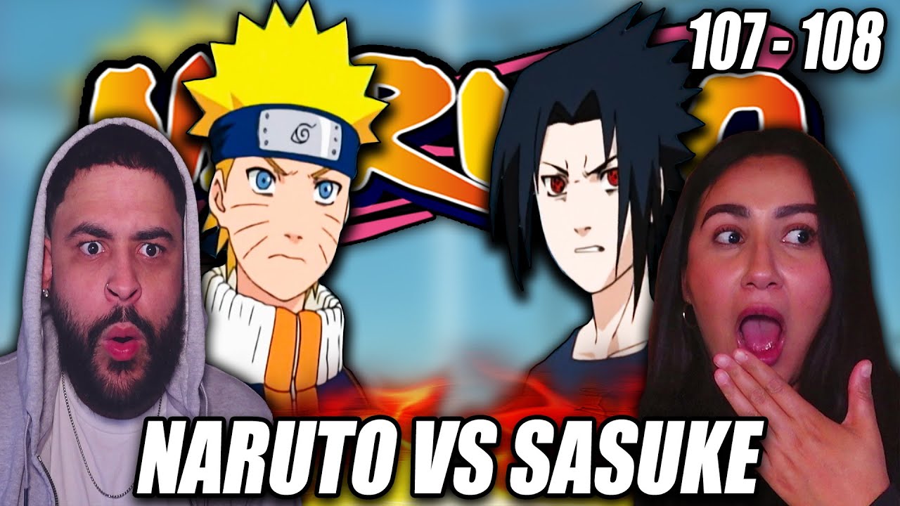 THIS IS INSANE!! NARUTO vs SASUKE - Naruto Reaction Episode 107 - 108