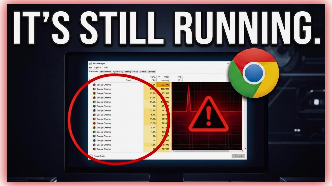 Here&rsquo;s Why Chrome Slows Down Your PC (Even After You Close It)