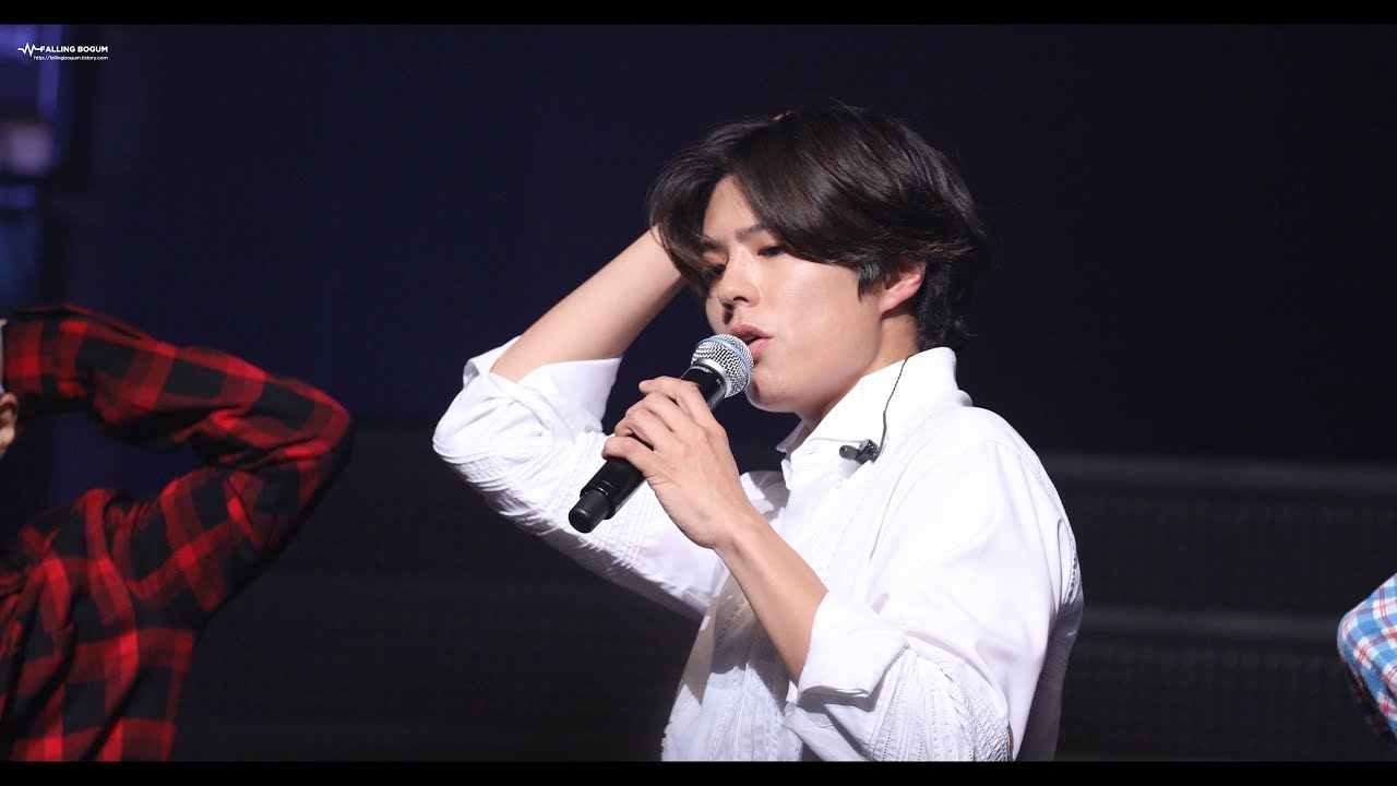 [4K] 180401 박보검 팬미팅 바라봄 for you to Blossom 그대와 함께 직캠 / Parkbogum Fanmeeting