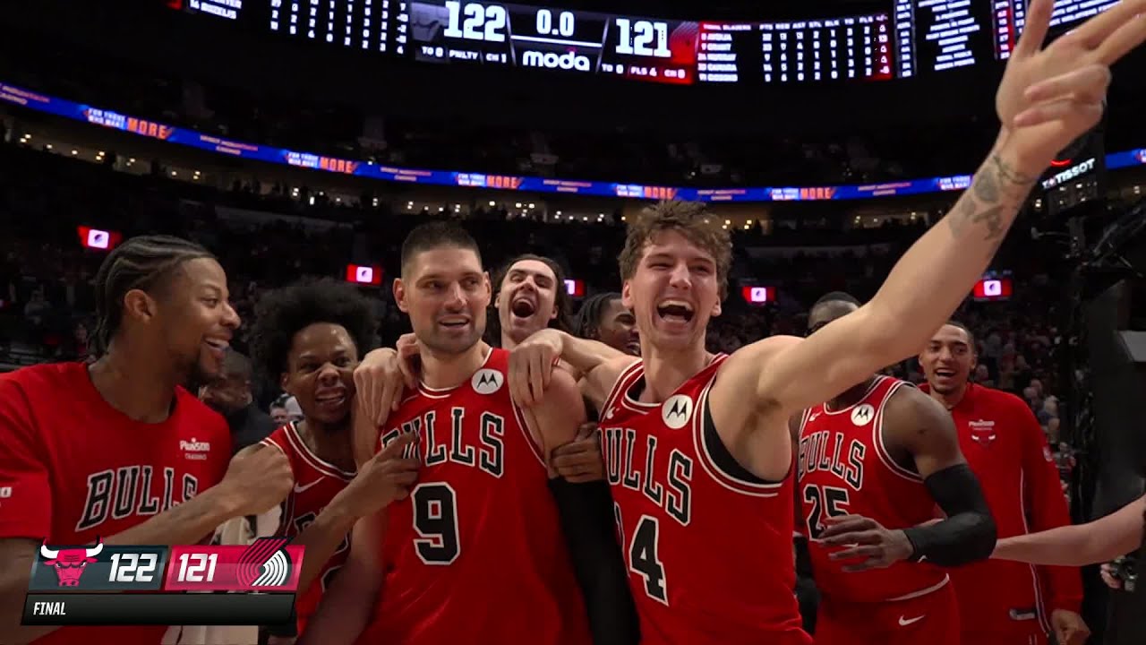 Nikola Vučević BUZZER-BEATING Three! 🚨 #TissotBuzzerBeater