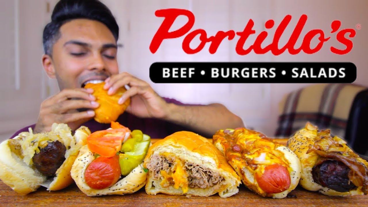 PORTILLO'S HOT DOGS | MUKBANG