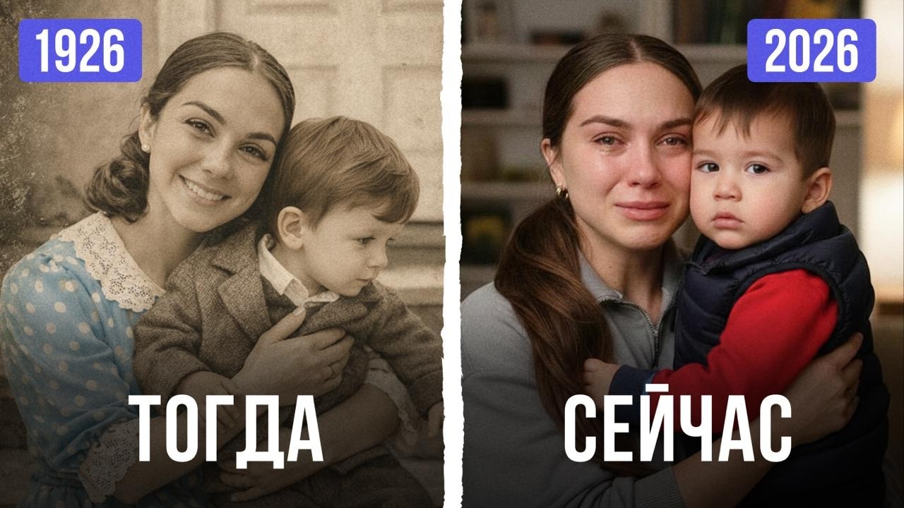 Раньше в поле рожали! Почему материнство не стало спокойнее за 100 лет?