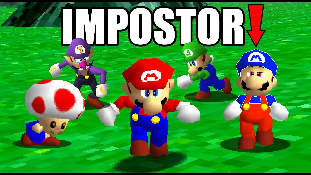 Mario Manhunt, But One Hunter is FAKE! (rematch)