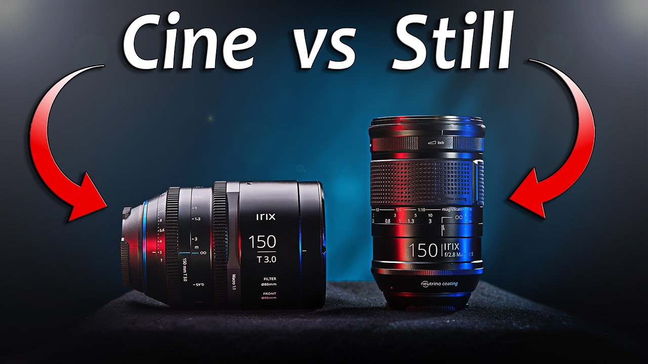 The REAL difference between CINE & STILLS lenses