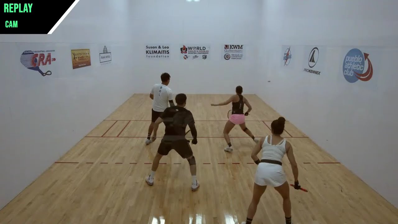 2025 World Singles and Doubles Championships - Mixed Pro - Qtrs - Vargas/Miranda vs Longoria/Moscoso