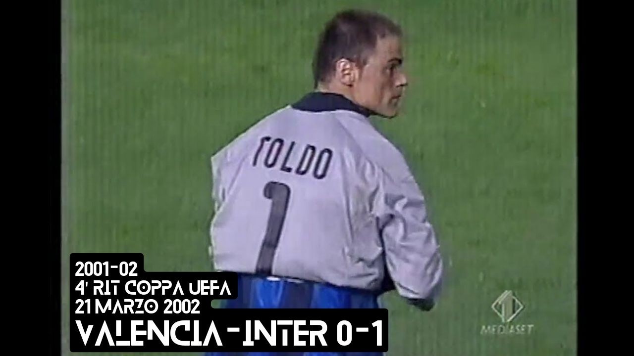 2001-02 (4' Rit Coppa UEFA - 21-03-2002) Valencia-INTER 0-1 [Ventola] Servizio StudioSport Italia1