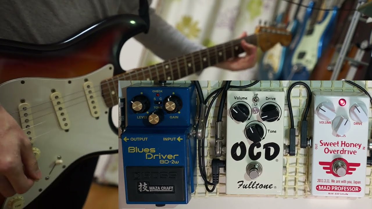 BOSS BD-2W Fulltone OCD MAD PROFESSOR Sweet Honey Overdrive