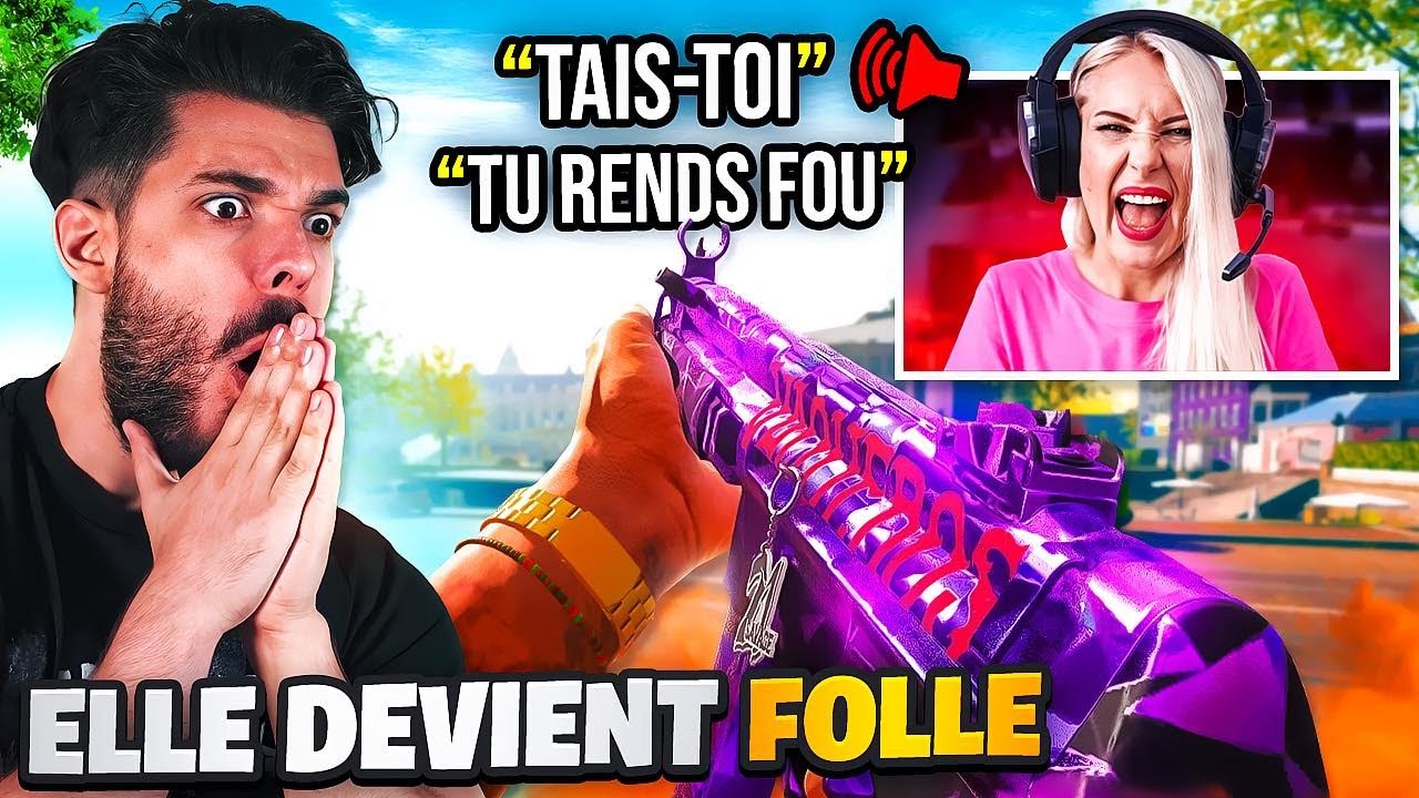 JE CROISE 1 FILLE QUI ME DÉTESTE , ELLE EST NERVEUSE SUR WARZONE