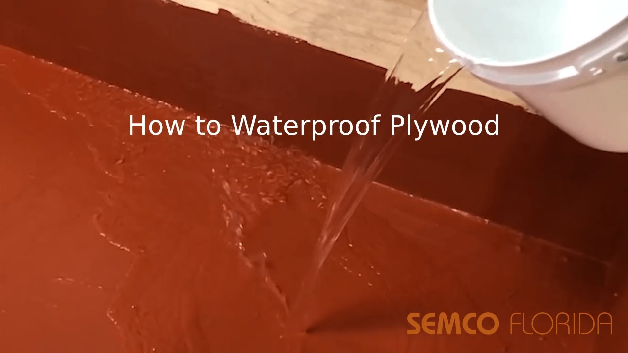 How to Waterproof Plywood