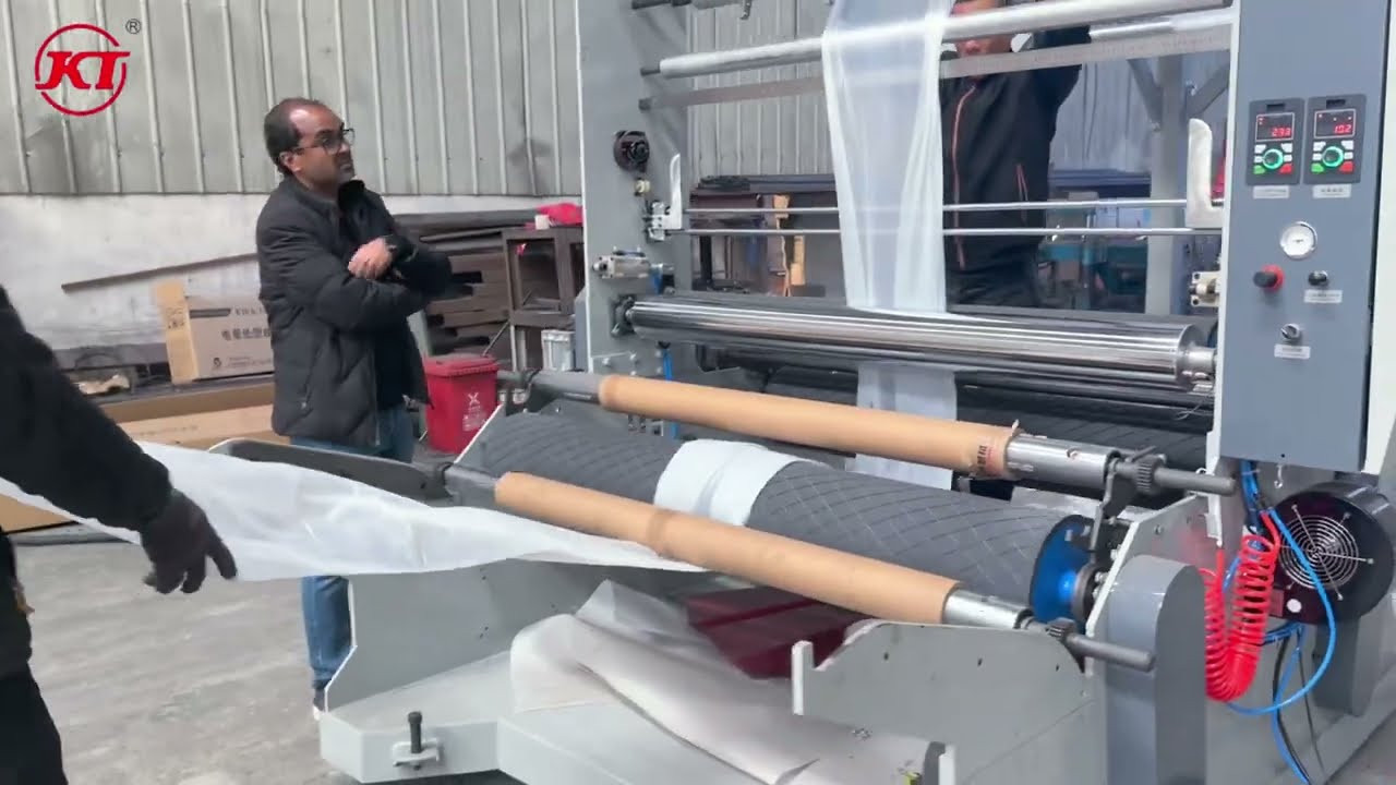 HOW TO BLOWING THE LDPE FILM(KAITAI MACHINERY SHOWING THE FILM BLOWING PROCESS