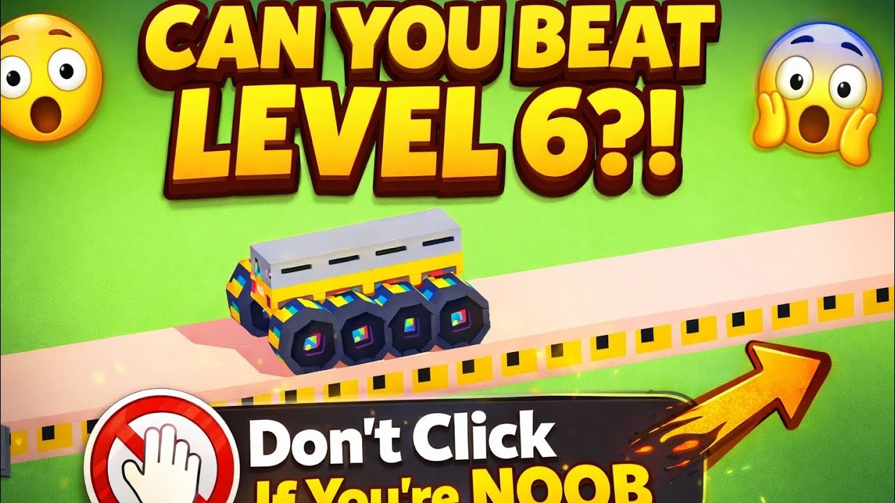 Can You Beat Level 6? 😱 Hardest Truck Challenge Ever